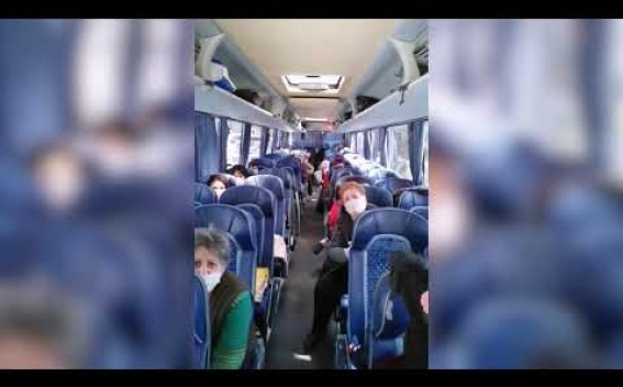 Türkiye'den yola çıkan Ermenistanlılar ülkelerine ulaştı